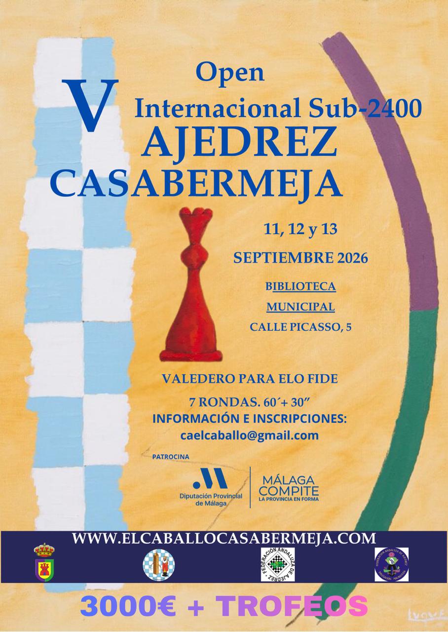 V open internacional sub-2400 – Club de Ajedrez «El Caballo»